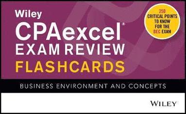 bokomslag Wiley CPAexcel Exam Review 2020 Flashcards