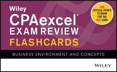 Wiley CPAexcel Exam Review 2020 Flashcards 1