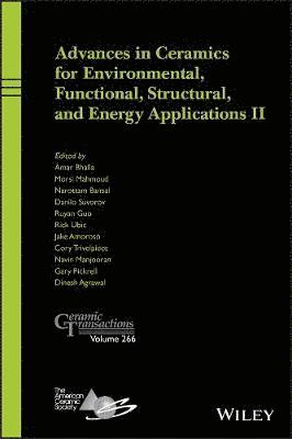 bokomslag Advances in Ceramics for Environmental, Functional, Structural, and Energy Applications II