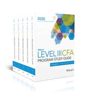 bokomslag Wiley's Level III CFA Program Study Guide 2020