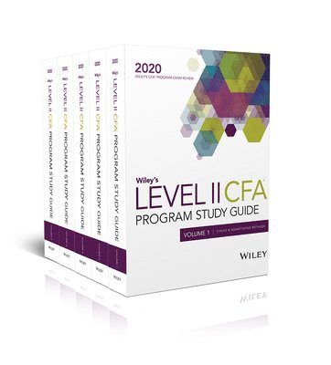 bokomslag Wiley's Level II CFA Program Study Guide 2020