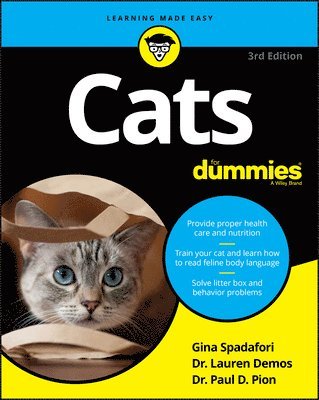 Gina Spadafori, Lauren Demos, Paul D. Pion, Paul D Pion - Cats For Dummies, Häftad