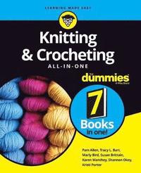 bokomslag Knitting & Crocheting All-in-One For Dummies