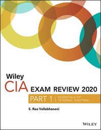 bokomslag Wiley CIA Exam Review 2020, Part 1