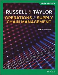 bokomslag Operations and Supply Chain Management, EMEA Edition