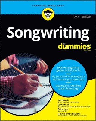 bokomslag Songwriting For Dummies