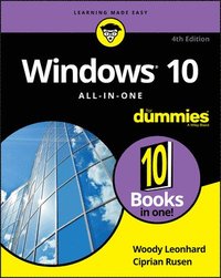 bokomslag Windows 10 All-in-One For Dummies
