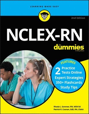 Rhoda L. Sommer, Patrick R. Coonan, Patrick R. (Adelphi University) Coonan, Rhoda L Sommer, Patrick R Coonan - NCLEX-RN For Dummies with Online Practice Tests, Häftad