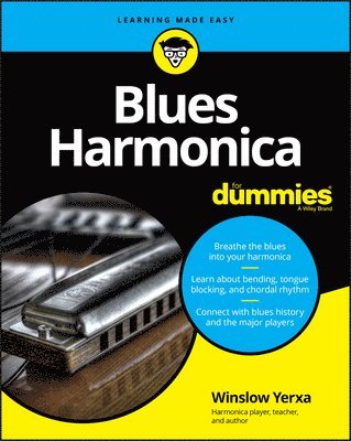 Winslow Yerxa - Blues Harmonica For Dummies, Häftad