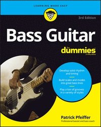 bokomslag Bass Guitar For Dummies