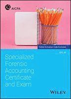 AICPA - Specialized Forensic Accounting Certificate and Exam, Häftad