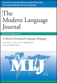 bokomslag A Human Ecological Language Pedagogy