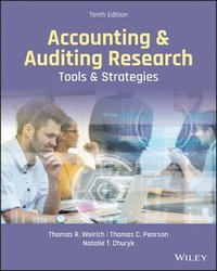 bokomslag Accounting and Auditing Research