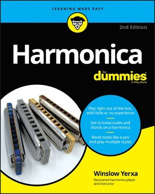 Winslow Yerxa - Harmonica For Dummies, Häftad