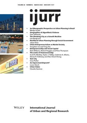 bokomslag International Journal of Urban and Regional Research, Volume 44, Issue 2