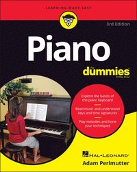 bokomslag Piano For Dummies