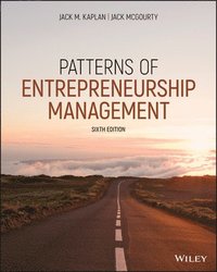 bokomslag Patterns of Entrepreneurship Management