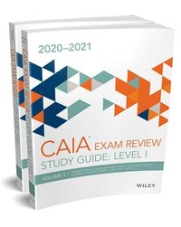 bokomslag Wiley Study Guide for 2020-2021 Level I CAIA Exam: Complete Set