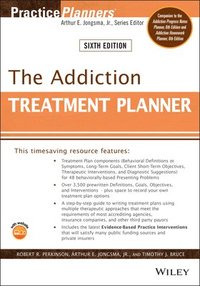 bokomslag The Addiction Treatment Planner