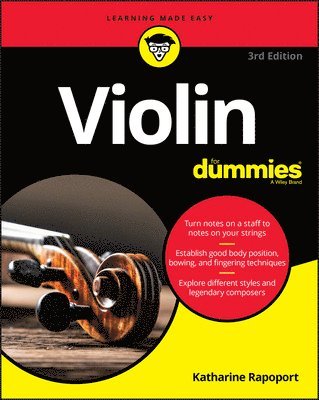 bokomslag Violin For Dummies