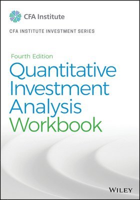CFA Institute - Quantitative Investment Analysis, Workbook, Häftad