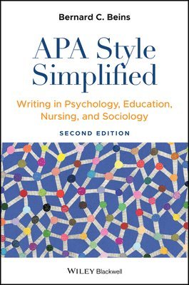 Bernard C. Beins - APA Style Simplified, Häftad