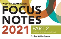 bokomslag Wiley CIA Exam Review Focus Notes 2021, Part 2