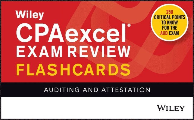Wiley CPAexcel Exam Review 2021 Flashcards