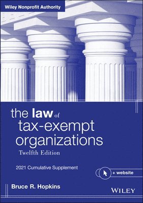 Bruce R. Hopkins - Law of Tax-Exempt Organizations, + Website, Häftad