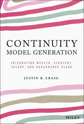 Justin B. Craig - Continuity Model Generation, Inbunden