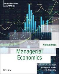 bokomslag Managerial Economics, International Adaptation