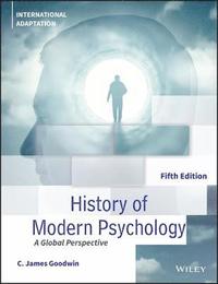 bokomslag History of Modern Psychology