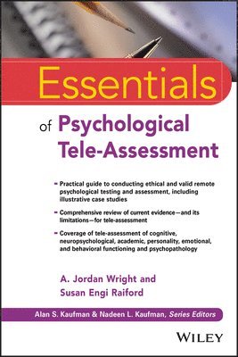 bokomslag Essentials of Psychological Tele-Assessment