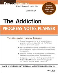 bokomslag The Addiction Progress Notes Planner