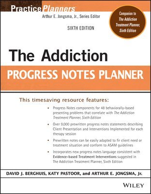 The Addiction Progress Notes Planner 1