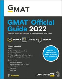 bokomslag GMAT Official Guide 2022: Book + Online Question Bank