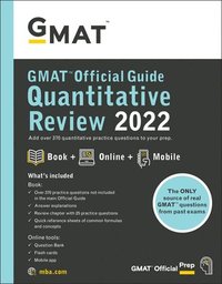 bokomslag GMAT Official Guide Quantitative Review 2022