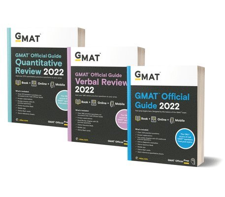 GMAT Official Guide 2022 Bundle: Books + Online Question Bank 1