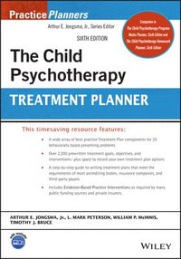bokomslag The Child Psychotherapy Treatment Planner