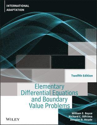 Elementary Differential Equations and Boundary Value Problems, International Adaptation 1