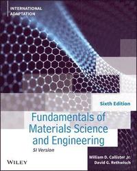 bokomslag Fundamentals of Materials Science and Engineering