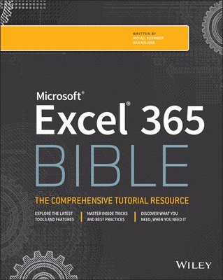 bokomslag Microsoft Excel 365 Bible