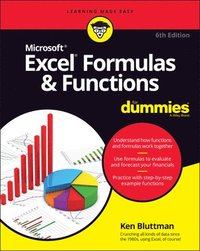 bokomslag Excel Formulas & Functions For Dummies