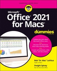 bokomslag Office 2021 for Macs For Dummies