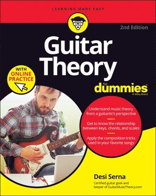 bokomslag Guitar Theory For Dummies with Online Practice