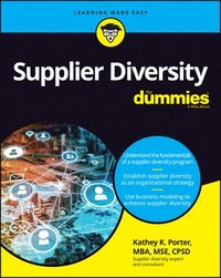 bokomslag Supplier Diversity For Dummies