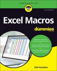 bokomslag Excel Macros For Dummies
