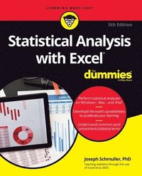 bokomslag Statistical Analysis with Excel For Dummies