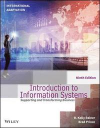 bokomslag Introduction to Information Systems, International Adaptation