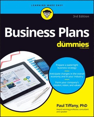 Paul Tiffany, Steven D. Peterson, Steven D Peterson - Business Plans For Dummies, Häftad